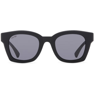 VonZipper Gabba Polarized Sunglasses - Black Satin/Vintage Gray