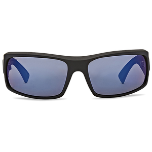 VonZipper Kickstand Polarized Sunglasses - Black Satin/Blue Flash