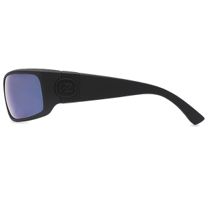 VonZipper Kickstand Polarized Sunglasses - Black Satin/Blue Flash