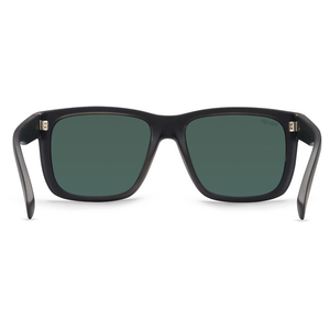 VonZipper Maxis Polarized Sunglasses - Black Satin/Vintage Gray