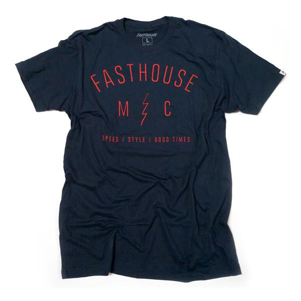 Static Tee Navy – Fasthouse