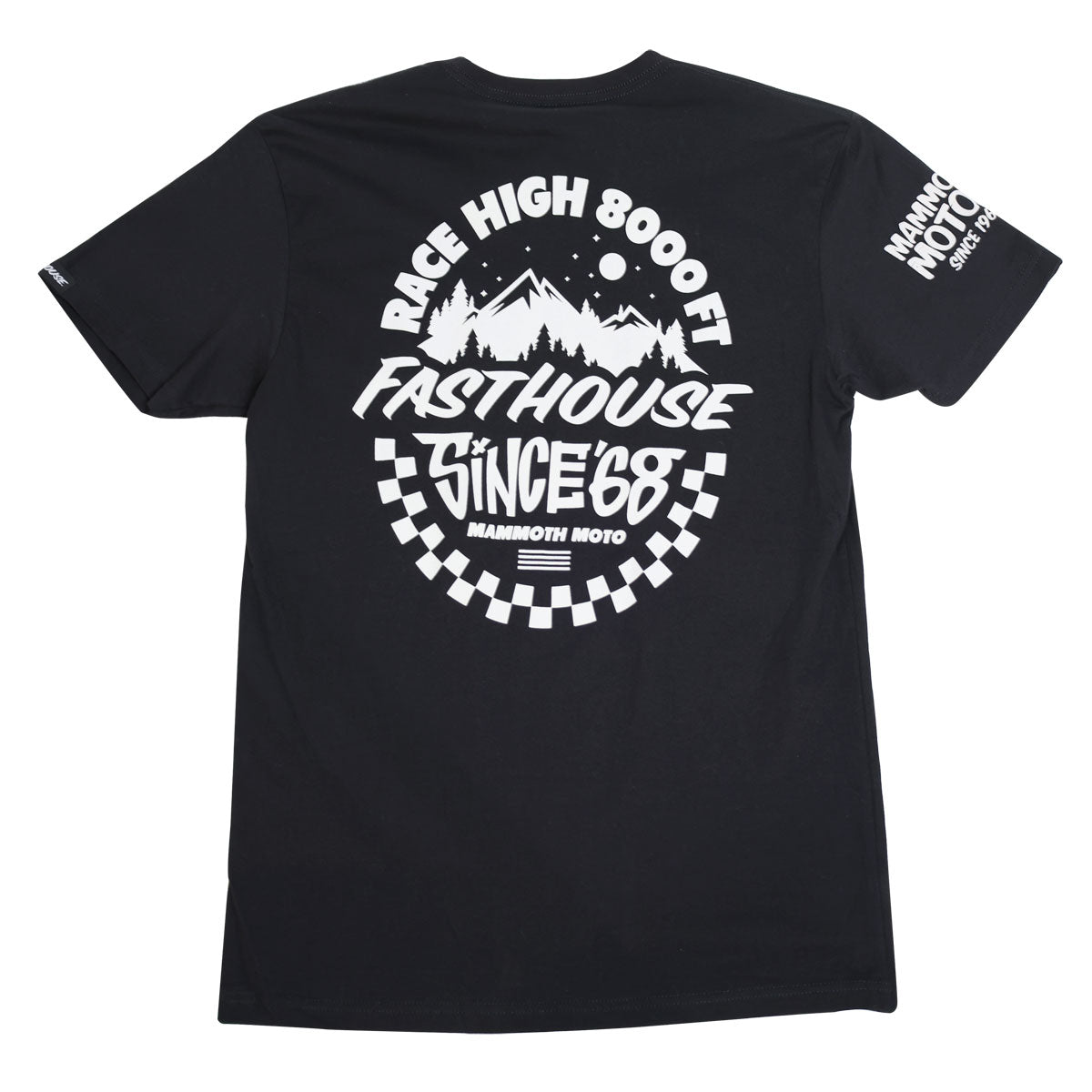 Mammoth Race High Tee - Black