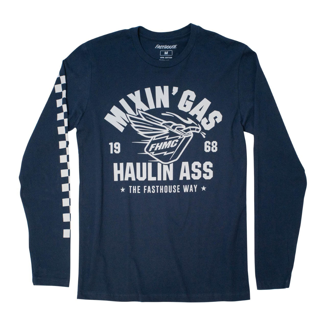 Mixing Gas Pro Am LS Tee - Navy