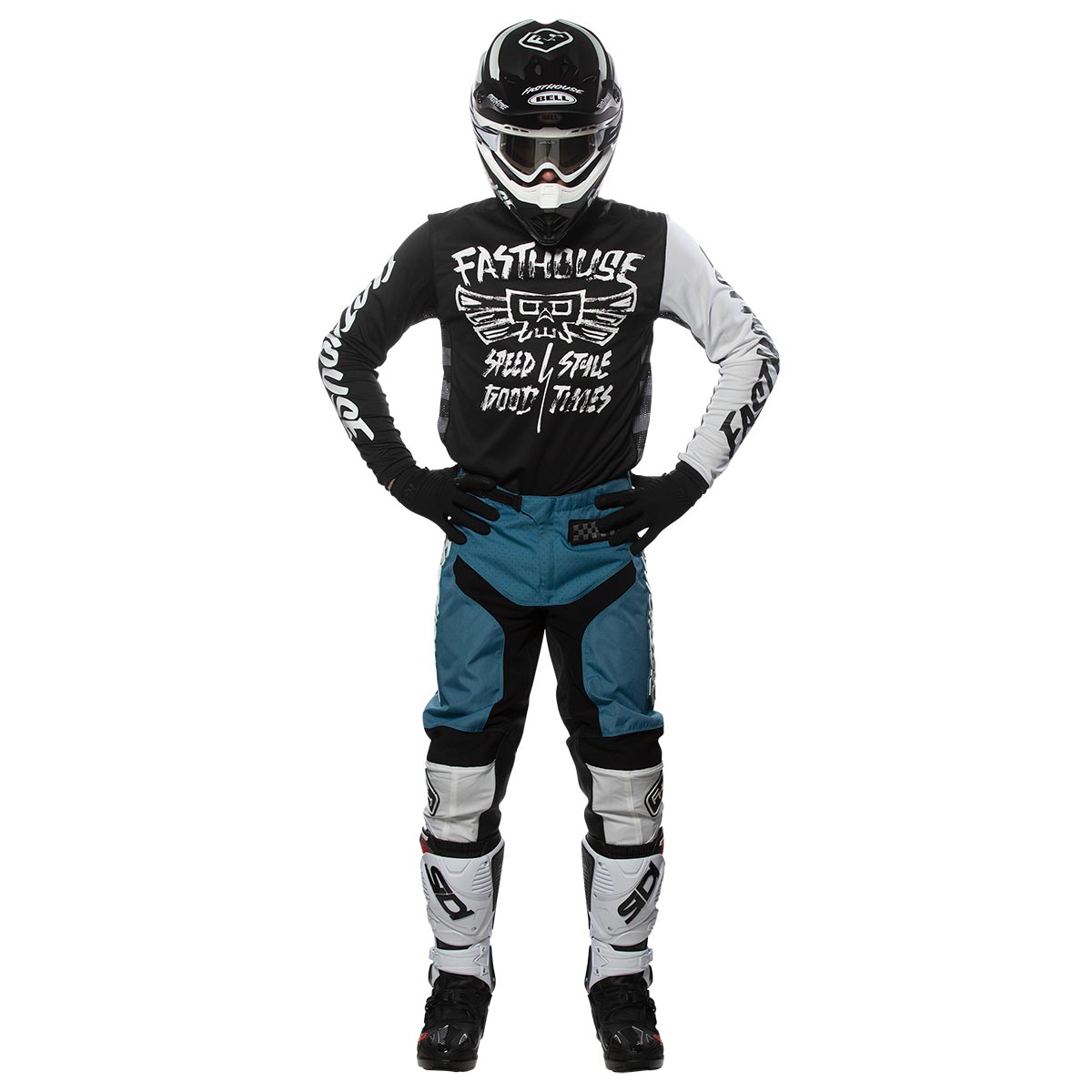 Tribe Jersey - Black; Grindhouse Slate Pants