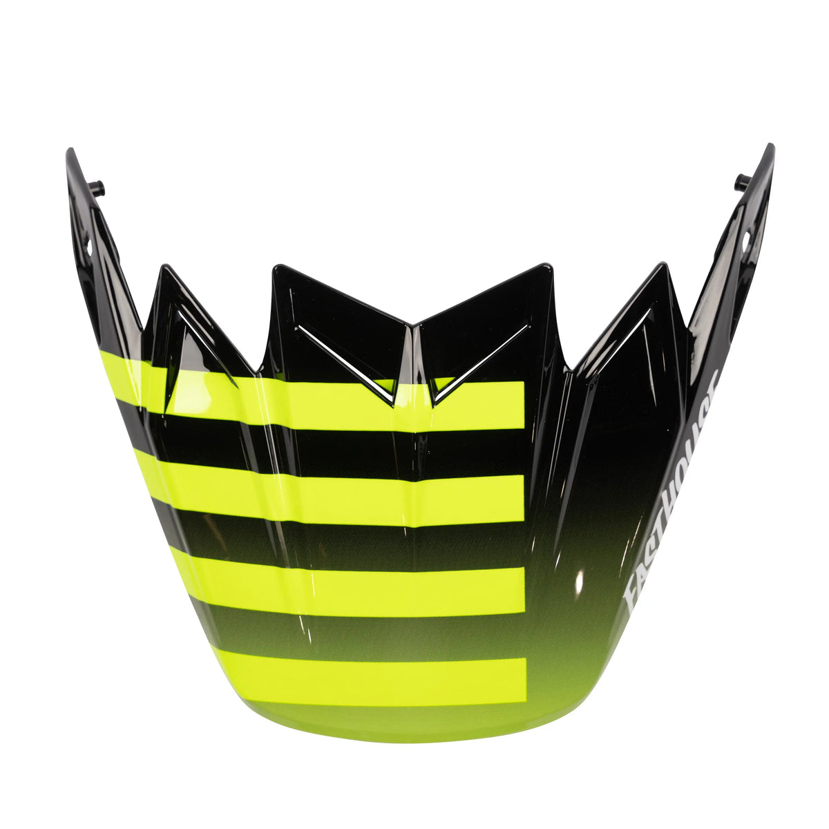 Bell x Fasthouse Moto 9 Flex Visor - Gloss Black/High Viz | MX Helmet Visor | Adult | One Size