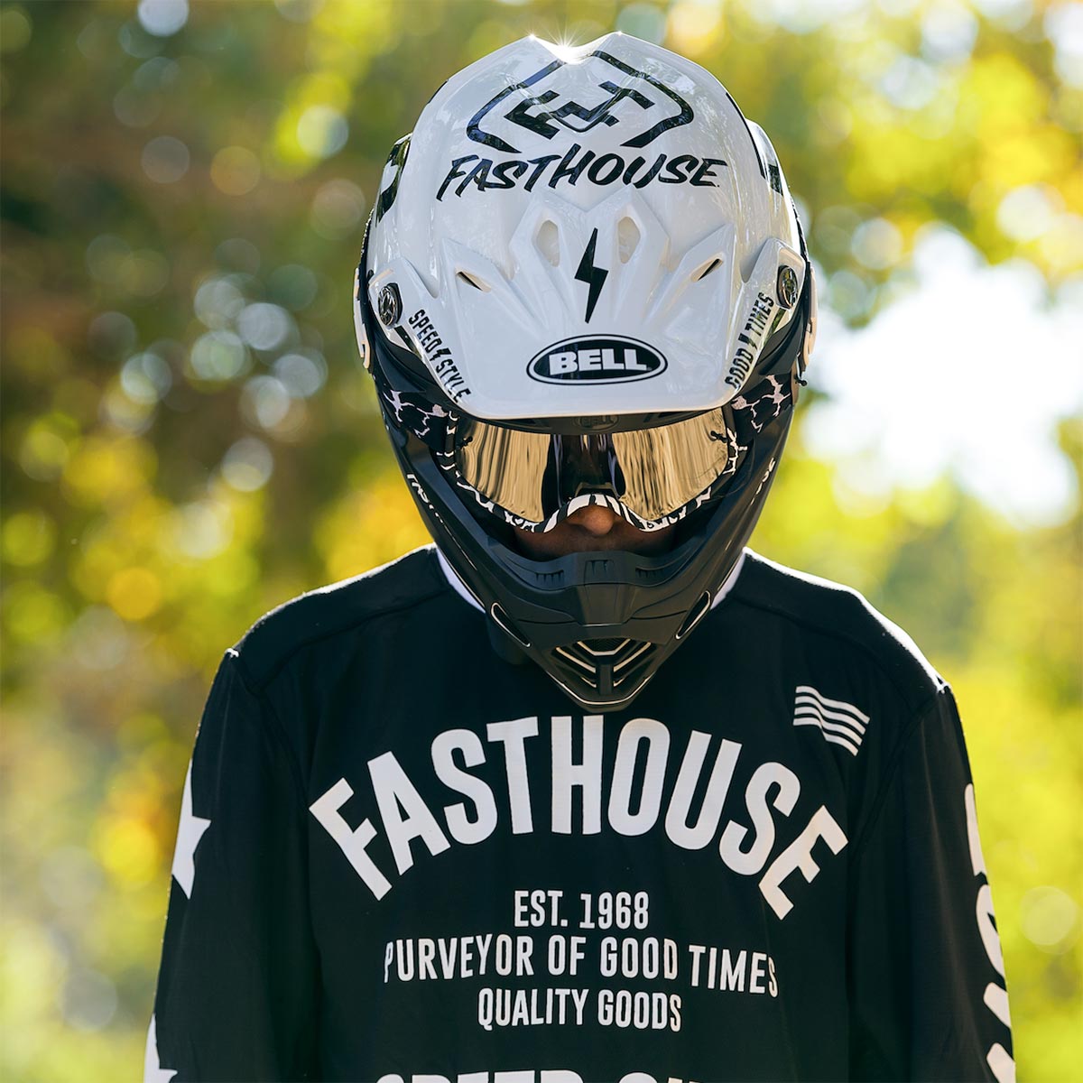 Fasthouse - MC / Bell Moto 9 Helmet - White